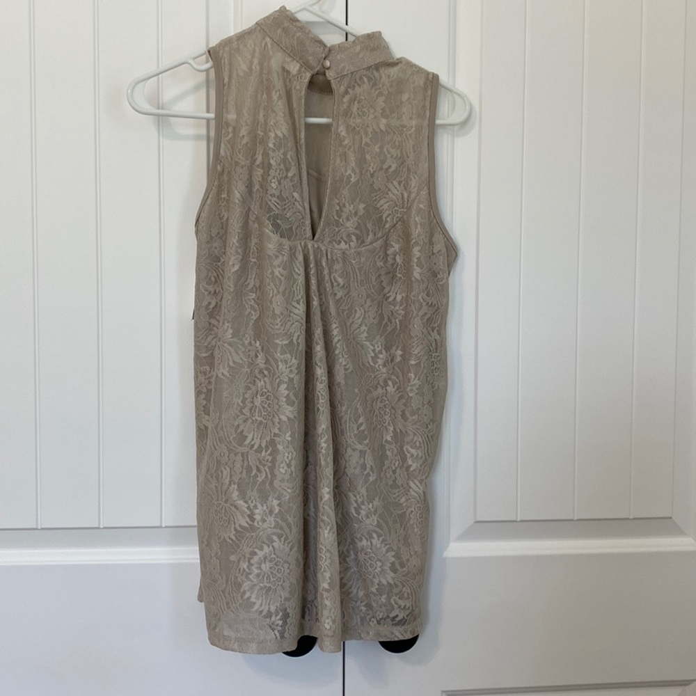 Lace shirt size large